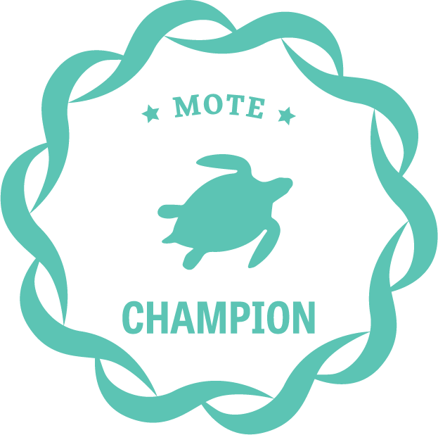 Champion giving level icon for Mote donors
