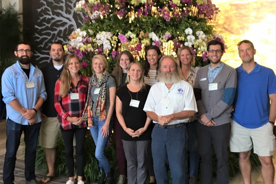 Mote scientists exchanged knowledge at the 2018 Reef Futures symposium. Credit: Mote Marine Laboratory