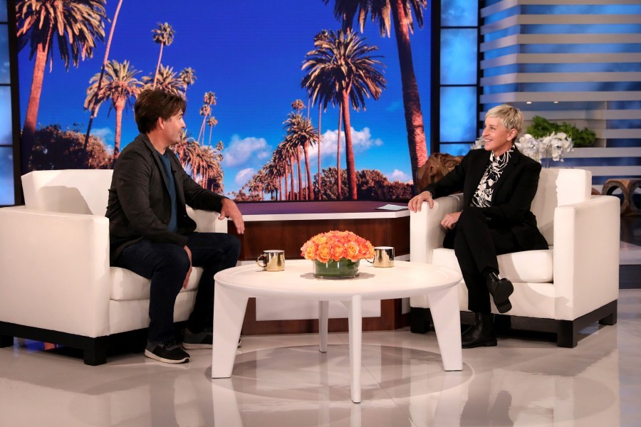 Dr. Demian Chapman appears on The Ellen DeGeneres Show. Photo: Michael Rozman/Warner Bros.