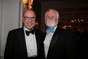 Mr. Bob Essner, Chair of Mote’s Oceans of Opportunity Campaign, and Dr. Michael P. Crosby, Mote President and CEO.