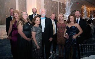 From left to right: Mr. Robert Thomas and Ms. Laura Woodard; Ms. Nicole Rhody and Mr. Paul West; Dr. Michael P. Crosby, Mote President and CEO and Mrs. Sharon Crosby; Mr. Jamie Uihlein and Mrs. Mary Uihlein; Mrs. Moira McManus and Mr. Jon McManus.