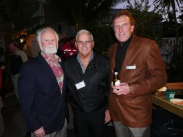 Mote President & CEO Dr. Michael P. Crosby, Key West Mayor Craig Cates, Mote Trustee Trudo Letschert