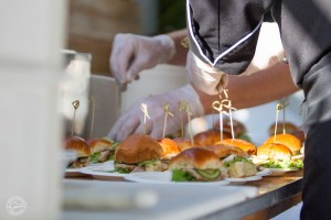 Beach House employees served mojo pork sliders at Party on the Pass: “Hot Night in Old Havana” on March 24 at Mote Marine Laboratory & Aquarium.