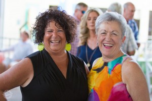 Pamela Siderski (Mote staff) and Ann Sue Walborn (Mote volunteer).