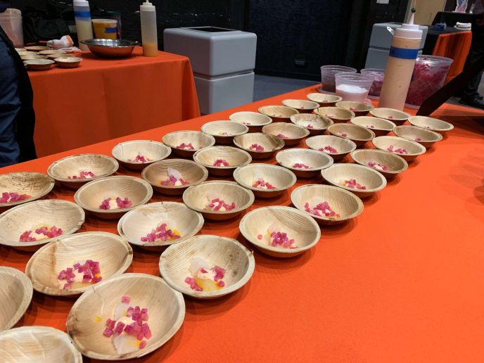 lionfish dish that was served at the event