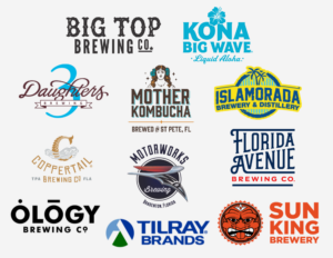The Sharktoberfest 2024 Event will feature the following breweries: Big Top Brewing Co., Kona Big Wave, Motorworks Brewing, 3 Daughters Brewing, Coppertail Brewing Co., Tilray Beer Brands, Florida Avenue Brewing Co., Mother Kombucha, Islamorada Brewery and Distillery, Ology Brewing Co. and Sun King Brewery