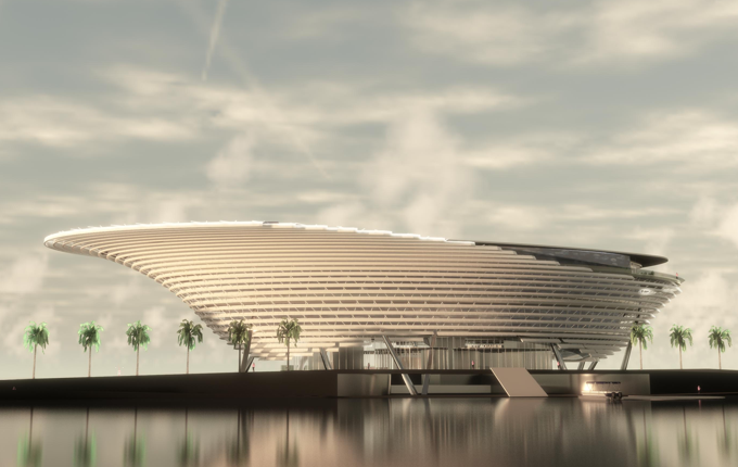 Mote Science Education Aquarium rendering.