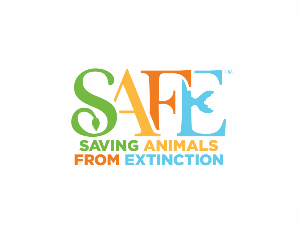 Logo for AZA SAFE (Saving Animals from Extinction)