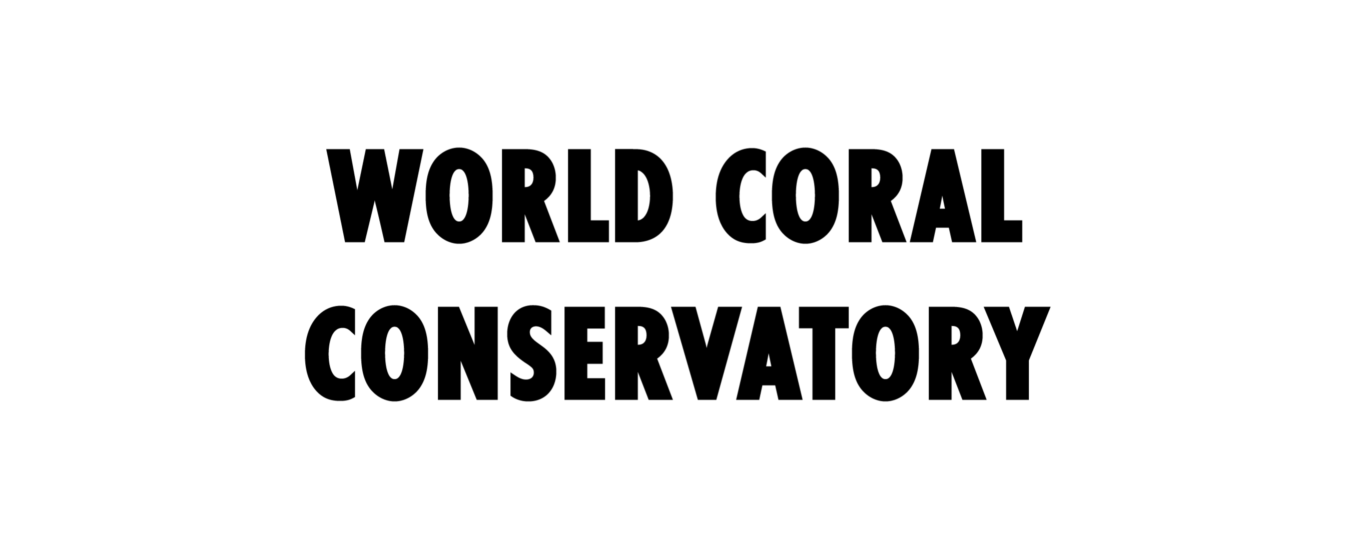 World Coral Conservatory placeholder text