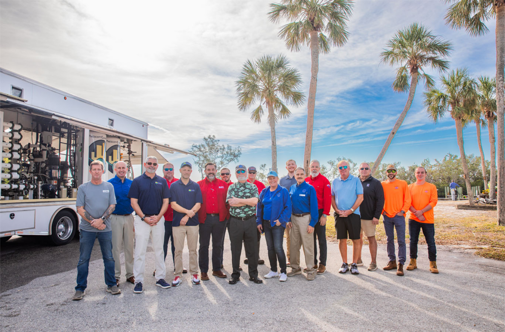 Mote and partners with their Red Tide mitigation technology