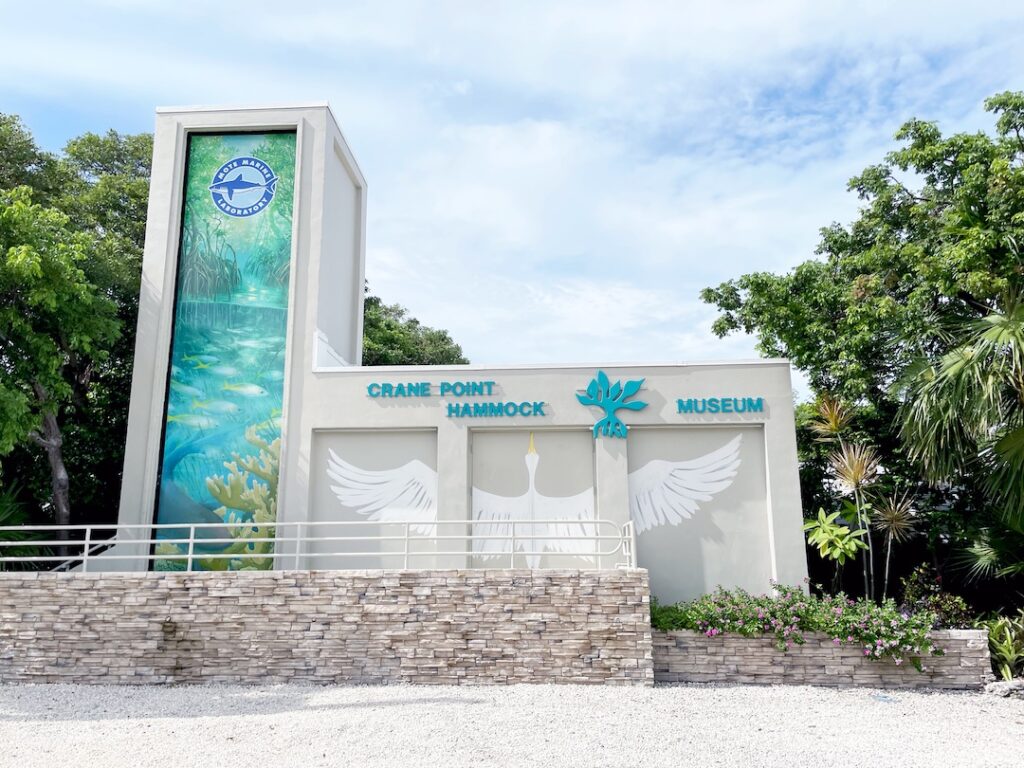 Mote Marine Laboratory & Aquarium's outdoor artwork at the Crane Point Hammock Museum and Nature Center