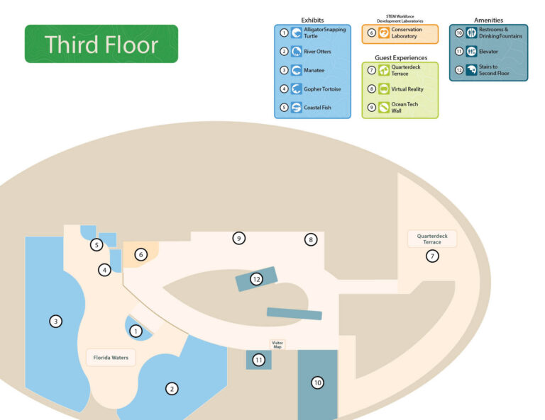Mote Map Examples Mote SEA - Visitor Information | Mote Marine Laboratory & Aquarium